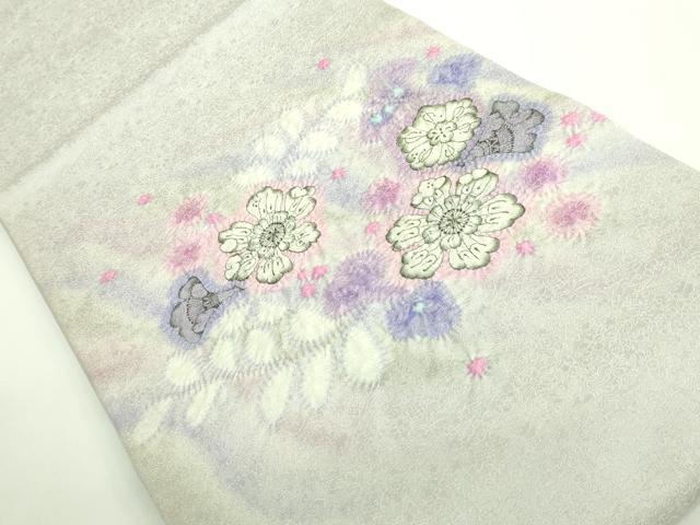 平和屋本店■極上　久保田一竹　幻の辻が花　太鼓柄袋帯　金通し地　逸品　未使用　DZAB0086kh5