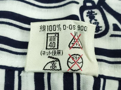 平和屋着物∴希少 夏物 浴衣 綿 黄桜 カッパ 河童 高島屋扱い 逸品 DZAB0131kh5