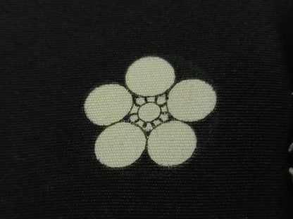 平和屋着物●極上 中国三大刺繍 蘇州刺繍 スワトウ刺繍 汕頭刺繍 黒留袖 ロング丈 正倉院草花文 金糸 逸品 未使用 DZAB0168kh5