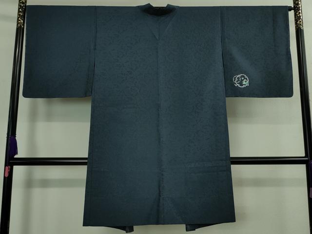 平和屋着物■極上　BANKANわものや　長羽織　単衣　螺鈿　銀通し地　たとう紙・残布付き　逸品　未使用　DZAB0185kh5