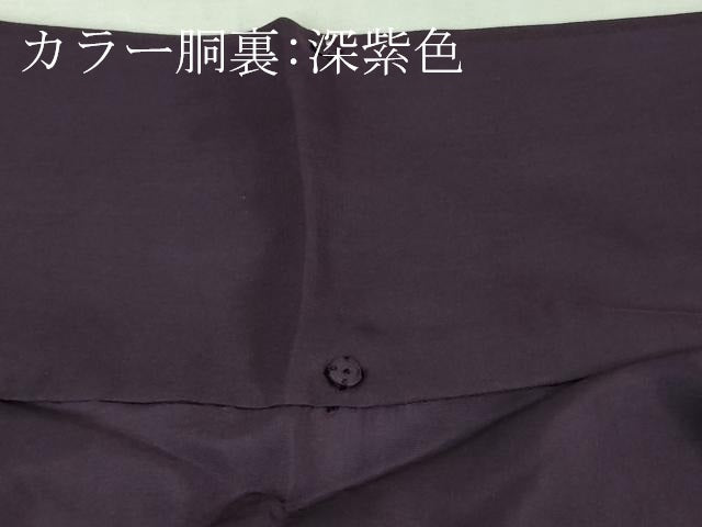 平和屋本店■極上　中国三大刺繍　スワトウ刺繍　汕頭刺繍　総刺繍　訪問着　花唐草文　金糸　ますいわ屋扱い　逸品　DZAB0189kh5