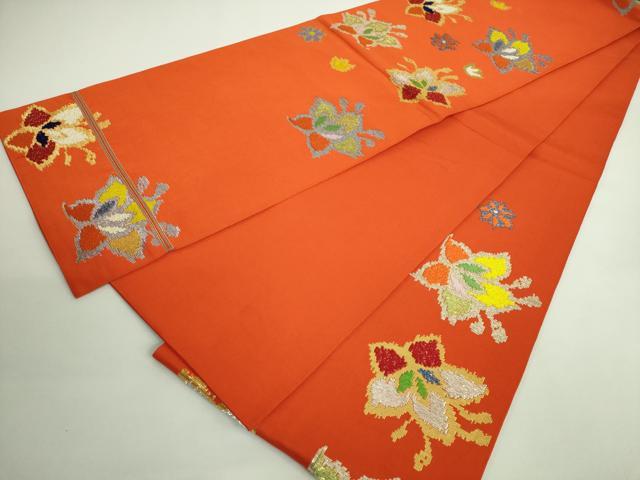 平和屋着物●最高級 龍村平蔵製 太鼓柄 本袋帯 モール昌花文 金銀糸 逸品 DZAB0203kh5