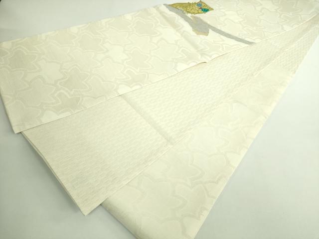 平和屋着物＊極上 夏物 井上明子 太鼓柄袋帯 ミミズク 金銀糸 逸品 DZAB0217kh5