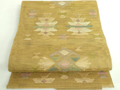 平和屋着物＊極上 夏物 1854年創業 帯屋捨松 八寸名古屋帯 抽象文様 逸品 DZAB0268kh5