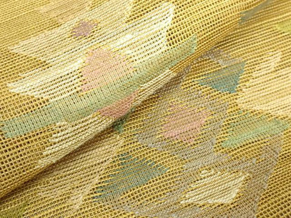 平和屋着物＊極上 夏物 1854年創業 帯屋捨松 八寸名古屋帯 抽象文様 逸品 DZAB0268kh5