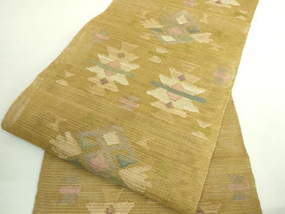 平和屋着物＊極上 夏物 1854年創業 帯屋捨松 八寸名古屋帯 抽象文様 逸品 DZAB0268kh5