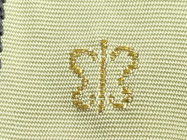 平和屋本店■極上　西陣　川島織物　八寸名古屋帯　吉野間道　金銀糸　逸品　DZAB0281kh5