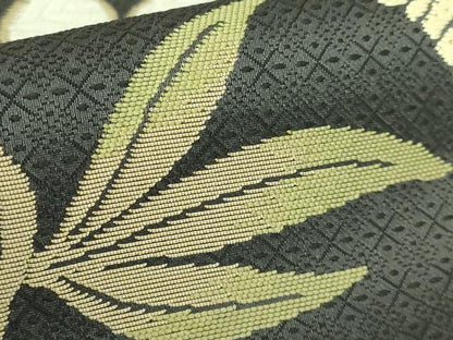 平和屋着物■極上　西陣　まいづる謹製　六通柄袋帯　唐織　三眠蚕糸　笹蔓緞子　逸品　DZAB0286kh5