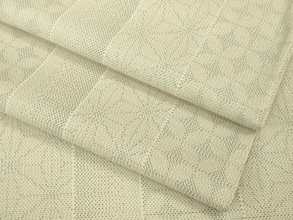 平和屋本店＊極上 夏物 本場大島紬 夏大島 麻の葉 七宝間道 逸品 DZAB0303kh5