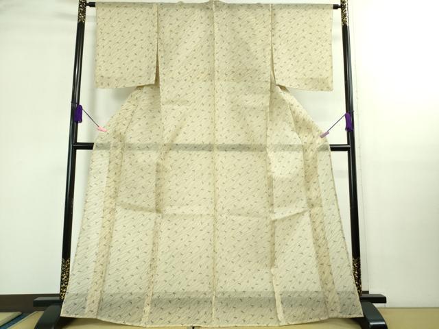 平和屋本店■極上　夏物　竺仙　浴衣　絹紅梅　蜻蛉　正絹・綿　高島屋扱い　逸品　DZAB0306kh5