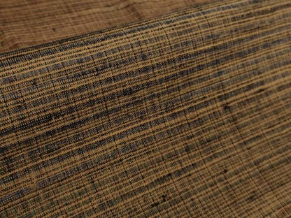 平和屋本店■極上　郡上紬　草木染　たとう紙付き　逸品　DZAB0351kh5