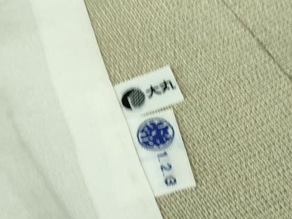 平和屋着物▽極上 本塩沢 単衣 大丸扱い 逸品 DZAB0367kh5