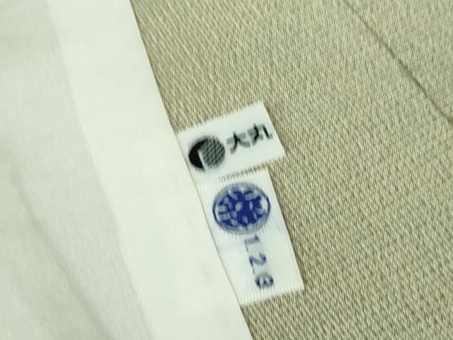 平和屋着物▽極上 本塩沢 単衣 大丸扱い 逸品 DZAB0367kh5
