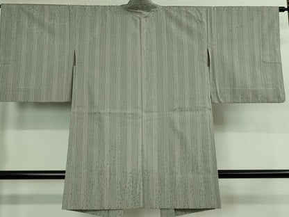 平和屋着物▽極上 長羽織 スリーシーズン 春夏秋 塵除け もじり織 涼風 白根澤謹製 やまと誂製 証紙・羽裏付き 逸品 DZAB0371kh5