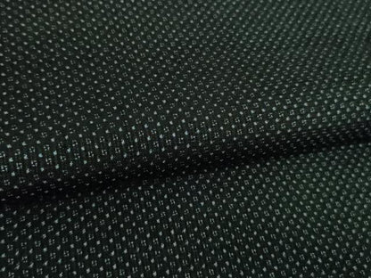 平和屋着物■極上　男性　本場大島紬　アンサンブル　長羽織　濃紺地　逸品　DZAB0400kh5