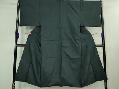 平和屋着物■極上 男性 本場大島紬 アンサンブル 長羽織 100亀甲 総詰め 逸品 DZAB0407kh5