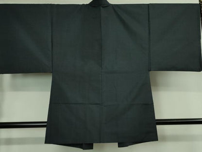 平和屋着物■極上 男性 本場大島紬 アンサンブル 長羽織 100亀甲 総詰め 逸品 DZAB0423kh5