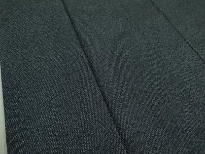 平和屋着物■極上　男性　紬　アンサンブル　長羽織　濃紺地　逸品　DZAB0424kh5