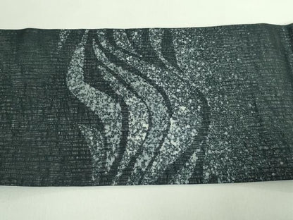 平和屋着物＊極上 夏物 九寸名古屋帯 作家物 よろけ間道 逸品 DZAB0460kh5