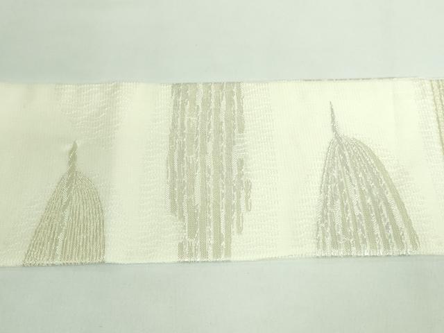 平和屋着物＊極上 夏物 九寸名古屋帯 羽 金銀糸 逸品 DZAB0468kh5