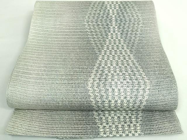 平和屋着物＊極上 夏物 八寸名古屋帯 もじり織 金糸 逸品 未使用 DZAB0489kh5