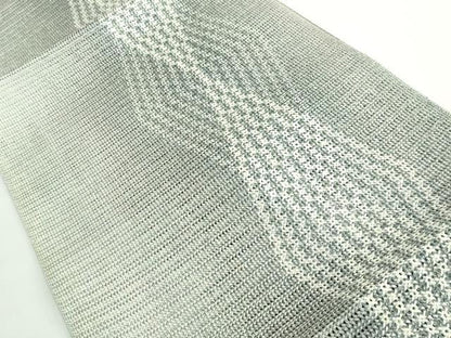 平和屋着物＊極上 夏物 八寸名古屋帯 もじり織 金糸 逸品 未使用 DZAB0489kh5