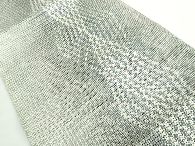 平和屋着物＊極上 夏物 八寸名古屋帯 もじり織 金糸 逸品 未使用 DZAB0489kh5