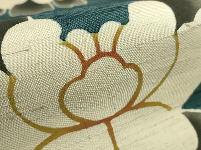 専用帯4754●人間国宝 芹沢銈介の一番弟子 下平清人 型絵染 高級正絹名古屋帯 帯4754人間国宝 芹沢銈介の一番弟子 下平清人 型絵