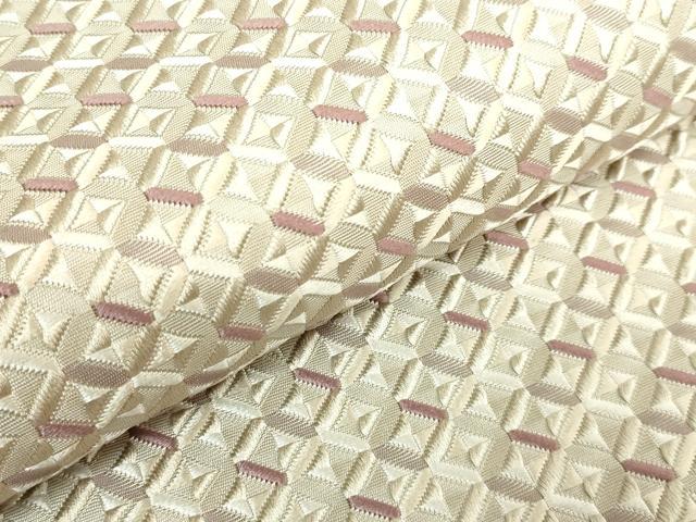 平和屋本店■極上　本場筑前博多織　大倉織物　誠之輔　八寸名古屋帯　琥珀織　逸品　DZAB0505kh5