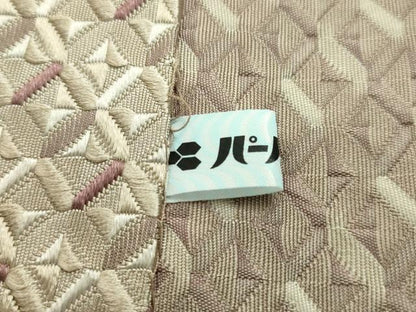 平和屋本店■極上　本場筑前博多織　大倉織物　誠之輔　八寸名古屋帯　琥珀織　逸品　DZAB0505kh5
