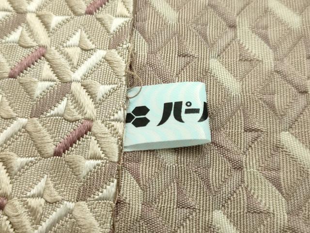 平和屋本店■極上　本場筑前博多織　大倉織物　誠之輔　八寸名古屋帯　琥珀織　逸品　DZAB0505kh5