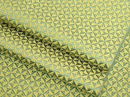 平和屋着物●極上 本場筑前博多織 八寸名古屋帯 切子柄 逸品 DZAB0506kh5