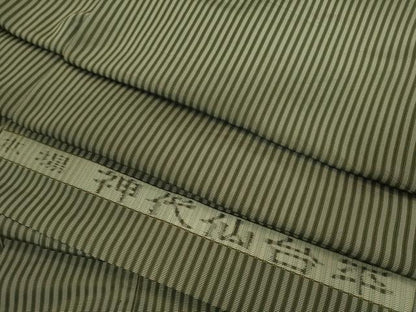 平和屋着物■極上　男性　神代仙台平　馬乗り袴　縞　逸品　DZAB0550kh5