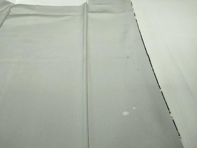 平和屋着物●極上 世界的ファッションデザイナー 山本寛斎 kansaiブランド 訪問着 舞桜 白×黒 逸品 DZAB0568kh5
