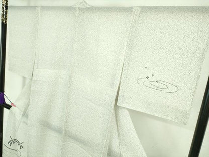 平和屋着物＊極上　夏物　訪問着　流水に蜻蛉　さが美扱い　逸品　未使用　DZAB0578kh5