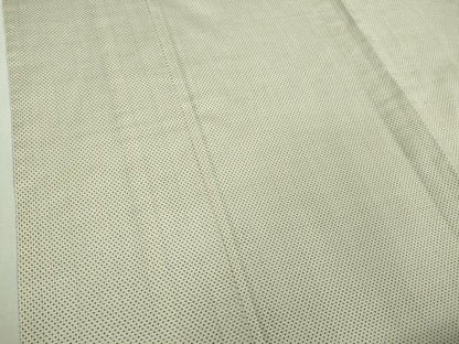 平和屋本店▽極上 本場大島紬 白大島 単衣 一元絣 逸品 DZAB0582kh5