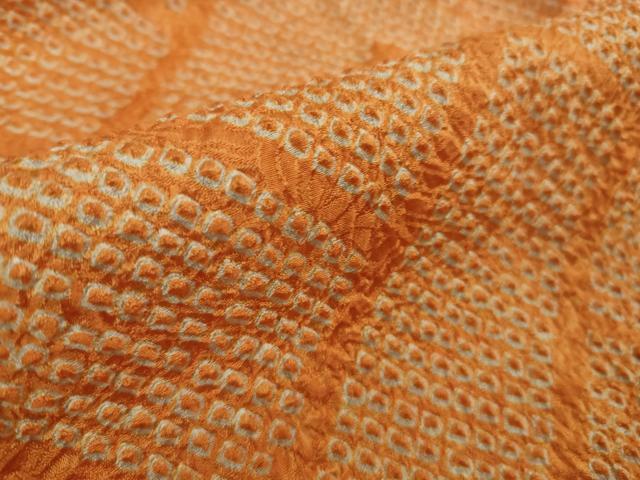 平和屋着物■極上　七五三　女の子　3歳　祝着　総絞り　半衿刺繍付き　逸品　DZAB0603kh5