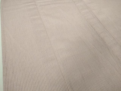 平和屋着物▽極上 お召 単衣 片身替わり 縞 綿 逸品 DZAB0617kh5