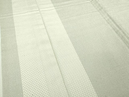 平和屋着物▽極上 本塩沢 単衣 110亀甲 間道 逸品 DZAB0622kh5