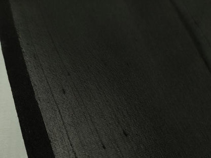 平和屋着物＊極上 夏物 絹芭蕉 訪問着 間道 暈し染め 黒地 逸品 DZAB0628kh5