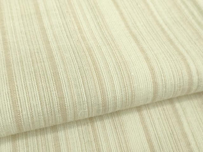 平和屋着物∴極上 夏物 阿波しじら織 浴衣 間道 綿麻 逸品 DZAB0630kh5