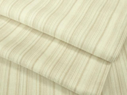 平和屋着物∴極上 夏物 阿波しじら織 浴衣 間道 綿麻 逸品 DZAB0630kh5