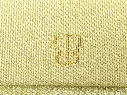 平和屋本店■極上　西陣　川島織物　爪掻き本綴れ　八寸名古屋帯　松　金銀糸　逸品　DZAB0734kh5