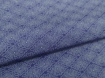 平和屋本店■極上　 人間国宝 小宮康孝　江戸小紋　菊菱　高島屋扱い　逸品　DZAB0756kh5