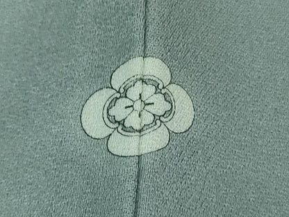 平和屋本店■極上　人間国宝・羽田登喜男　訪問着　鴛鴦花文　たたき染め　逸品　DZAB0765kh5
