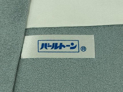 平和屋本店■極上　人間国宝・羽田登喜男　訪問着　鴛鴦花文　たたき染め　逸品　DZAB0765kh5