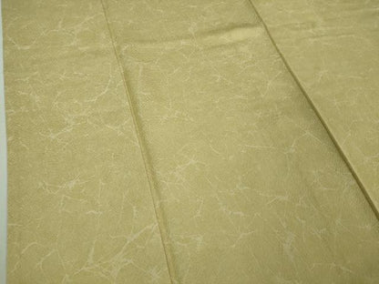 平和屋着物▽極上 小紋 単衣 氷割文 蒸栗色地 逸品 DZAB0767kh5