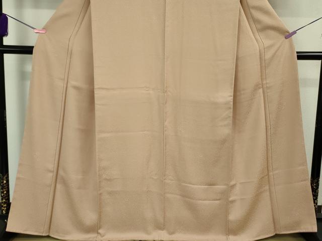 平和屋着物●極上 色無地 雄黄色 逸品 未使用 DZAB0793kh5