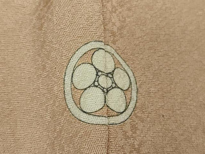 平和屋着物●極上 色無地 雄黄色 逸品 未使用 DZAB0793kh5