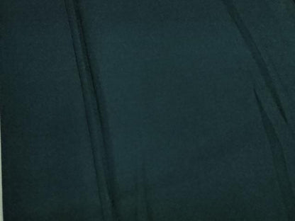 平和屋着物∞極上　男性　長羽織　単衣　お召地　色無地　青藍色　逸品　DZAB0832kh5